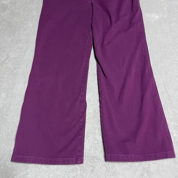 St. John Purple Ankle Cropped Pants - Picture 2 of 9